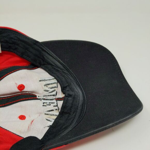 Stylemaster Strapback Hat Jim Beam Racing Red Black OSFA Embroidered Logo #7 - Picture 12 of 14